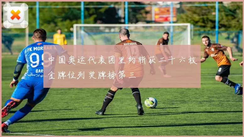 中国奥运代表团里约斩获二十六枚金牌位列奖牌榜第三